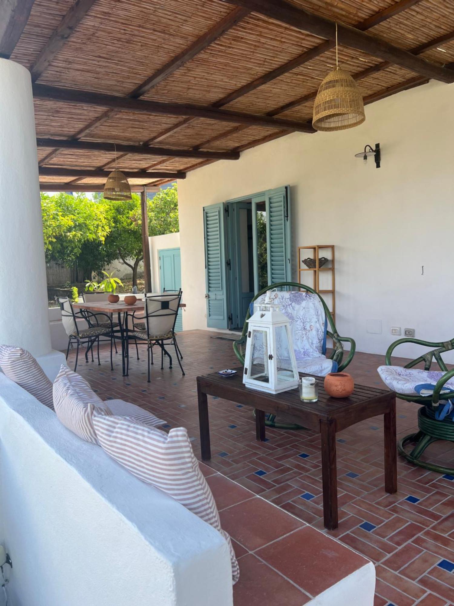Villetta Punta Granata Санта-Марина-Салина Экстерьер фото